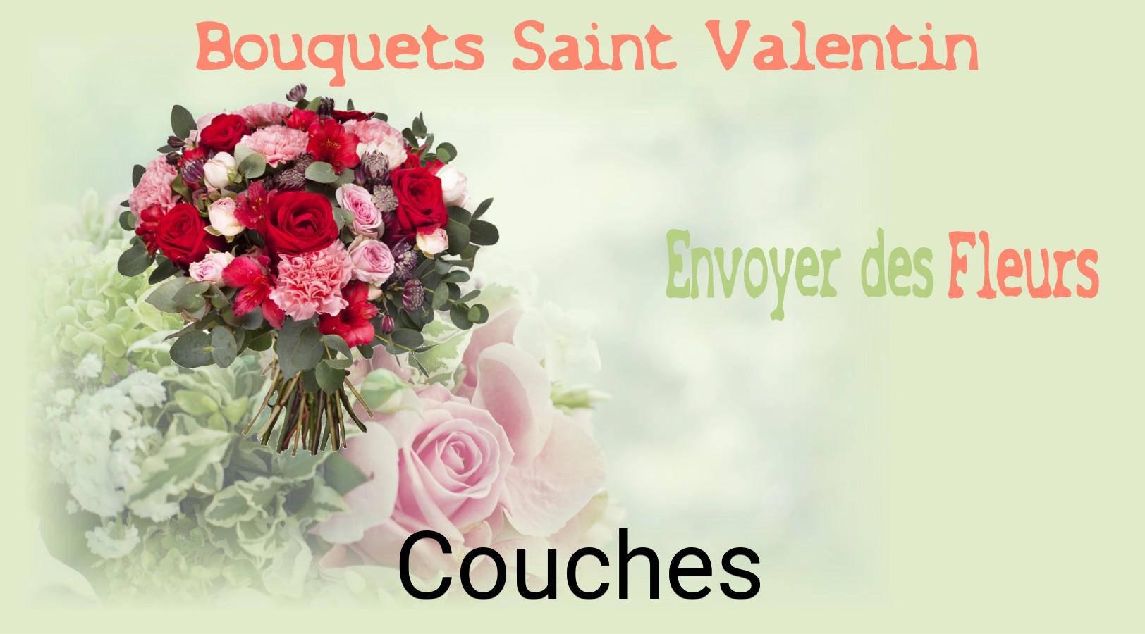 Roses de Saint-Valentin livrées à Couches